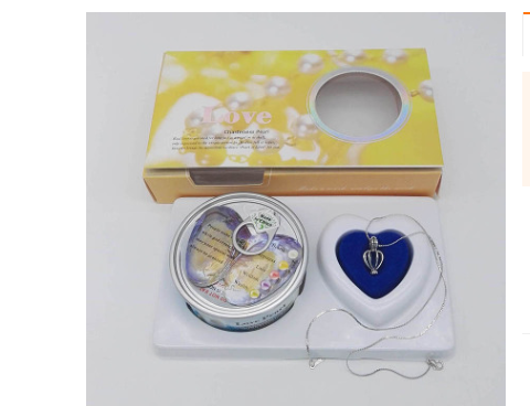 Pearl Jewelry Gift Box with Freshwater Necklace